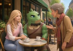 Comment vous êtes-vous rencontrés ?のイラスト
