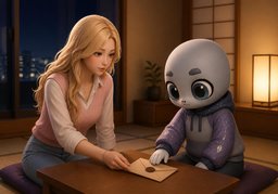 Je garderai ~ pour moi.のイラスト