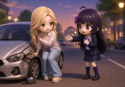 J'ai vécu ~.のイラスト