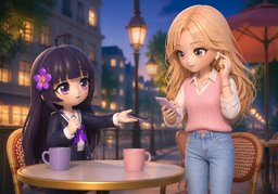 Appelez-moi.のイラスト