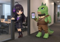 Je ne pourrai pas assister à ~.のイラスト