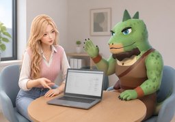 Dois-je transmettre ~ ?のイラスト