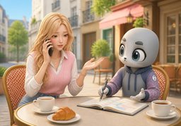 Je dois annuler ~ rendez-vous.のイラスト
