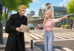 Traversez ~.のイラスト