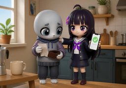 C'est payé.のイラスト