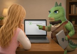 ~ est-il sécurisé ?のイラスト