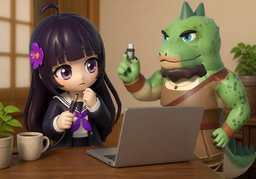 Est-ce compatible avec ~ ?のイラスト