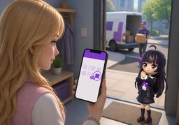 Quand vais-je ~ ?のイラスト