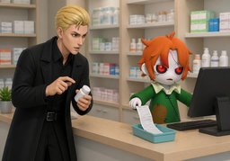 Ce médicament contient-il ~ ?のイラスト