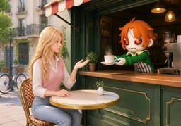 Je voudrais ~, s'il vous plaît.のイラスト