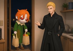 Ce n'est pas grand-chose.のイラスト
