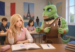 Quelle est la forme féminine de ~ ?のイラスト