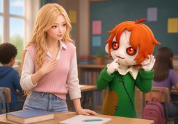 Comment se prononce ~ ?のイラスト