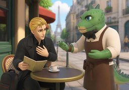 Désolé, je parle mal ~.のイラスト
