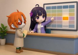 Pouvez-vous m'indiquer un créneau pour ~ ?のイラスト