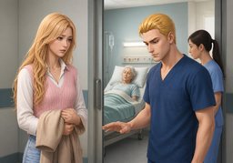 Ça s'est aggravé.のイラスト