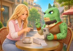 Je l'ai eu il y a ~.のイラスト