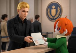 ~ est-il délivré ?のイラスト