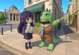Comment se rendre ~ ?のイラスト