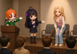 Présentez ~ !のイラスト
