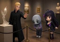 Ne vous approchez pas !のイラスト