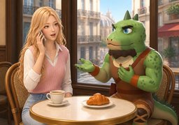 J'appelle ~ !のイラスト