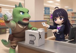 J'exige ~ !のイラスト