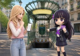 Comment y allez-vous ?のイラスト