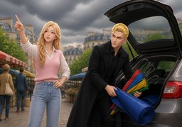 Et s'il pleut ?のイラスト