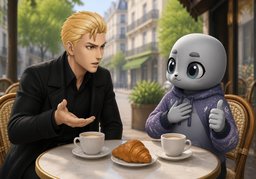 Vous vous sentez bien ?のイラスト