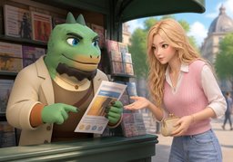 Seriez-vous intéressé par ~ ?のイラスト