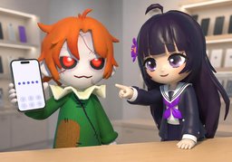Le numéro comporte ~ chiffres ?のイラスト