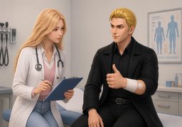 Est-ce que ça s'améliore ou s'aggrave ?のイラスト