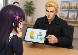 Les charges comprennent-elles ~ ?のイラスト