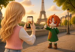 Je le prends en ~.のイラスト