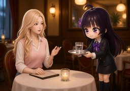 Pouvez-vous m'apporter ~ ?のイラスト