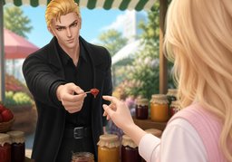 Puis-je goûter ?のイラスト