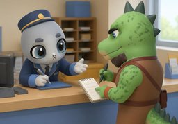 Avez-vous bien noté ~ ?のイラスト