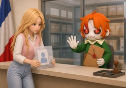 Combien de temps ~ seront-elles conservées ?のイラスト