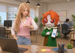 Je vous préviendrai à ~.のイラスト