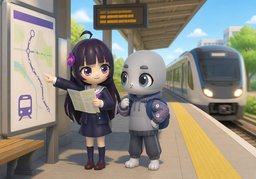 On peut y aller en ~.のイラスト
