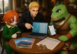 Organisons ~ !のイラスト