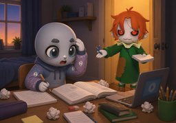 Il faut que ~ !のイラスト