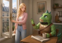 Ça vous embête ?のイラスト