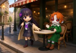 Je reviens dans ~.のイラスト