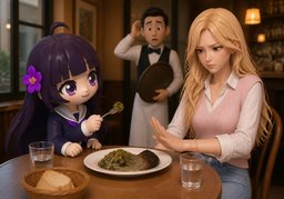~ est mauvaise.のイラスト