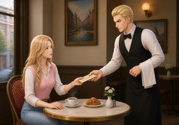 Serait-il possible d'avoir ~ ?のイラスト