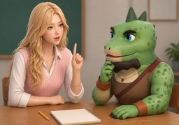 Ça se prononce ~.のイラスト