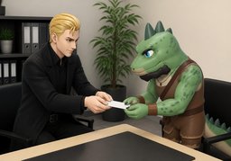 Enchanté de faire votre connaissance.のイラスト