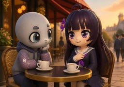 Mon prénom signifie ~.のイラスト